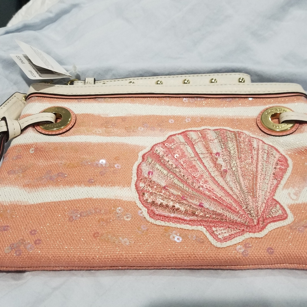 Audrey Coach Wristlet/clutch